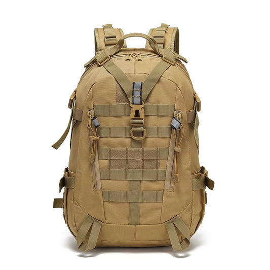Tactical Reflective Backpack Outdoor Molle Camouflage Rucksack Assault Bag Hiking Camping Hunting Travel Riding Knapsack